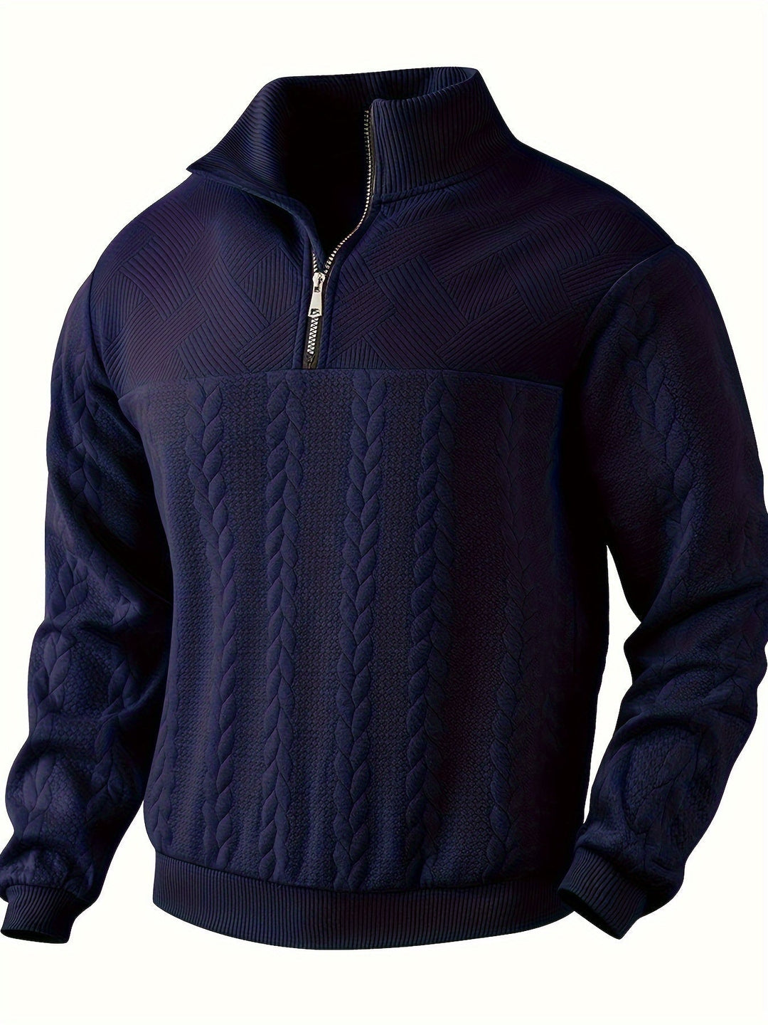 Rafael® | Maglione Vintage da Uomo con Zip