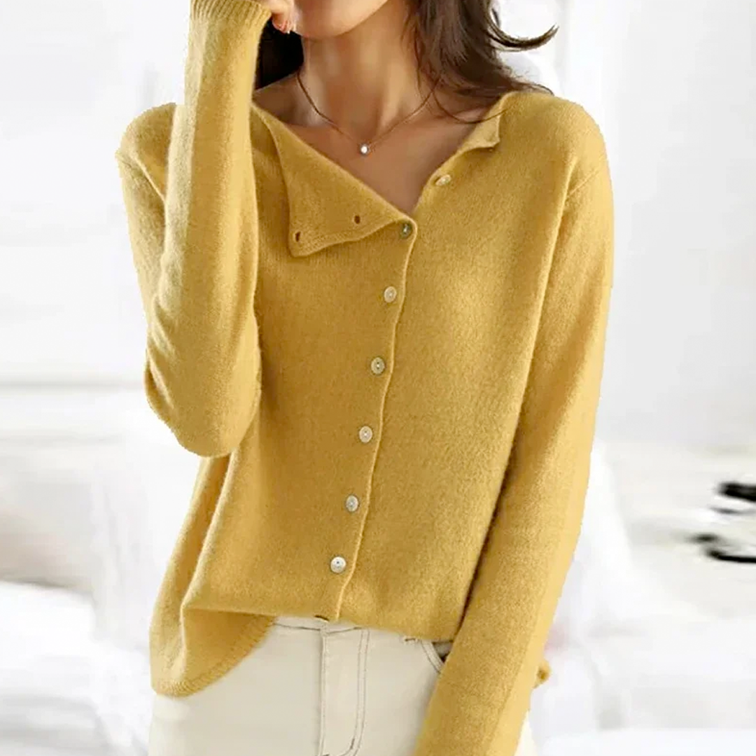 AMELIA® | CARDIGAN IN CASHMERE ELEGANTE DI QUALITÀ PREMIUM