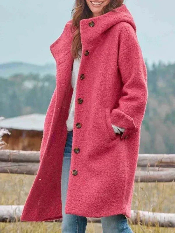 Amelie | comodo cappotto invernale con bottoni