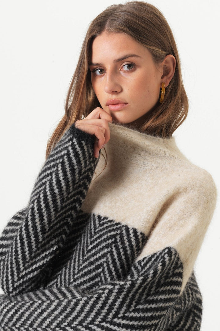 Alice™| Maglione dolcevita in cotone