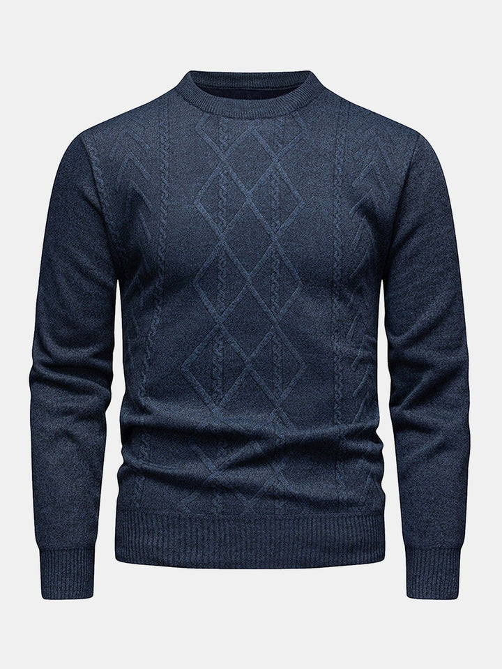 Bruno® | Maglione Jacquard Geometrico